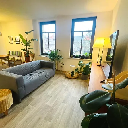 P6 - Familienwohnung Am Park Und Saale شقة